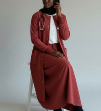 Load image into Gallery viewer, Full length Scrub Set Burgundy
