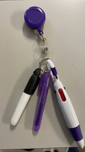 Load image into Gallery viewer, Badge Reel Mini Pen Set
